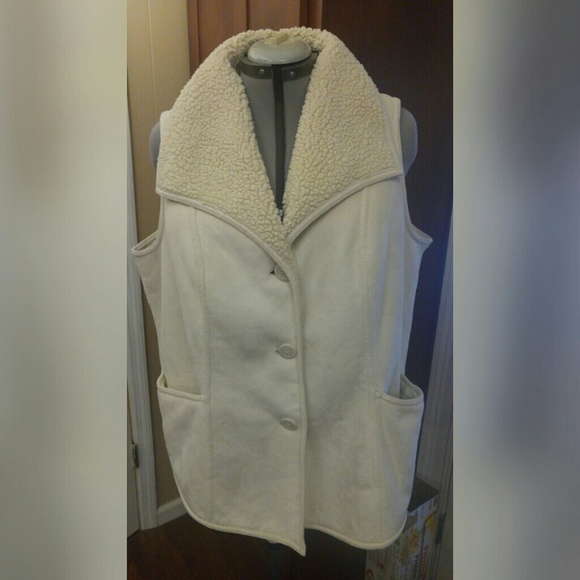 D&Co Trendy cream colored vest - Picture 2 of 3